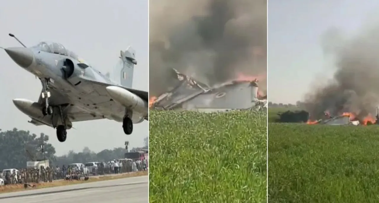 ମଧ୍ୟପ୍ରଦେଶରେ ବାୟୁସେନାର ମିରାଜ ବିମାନ ଦୁର୍ଘଟଣାଗ୍ରସ୍ତ