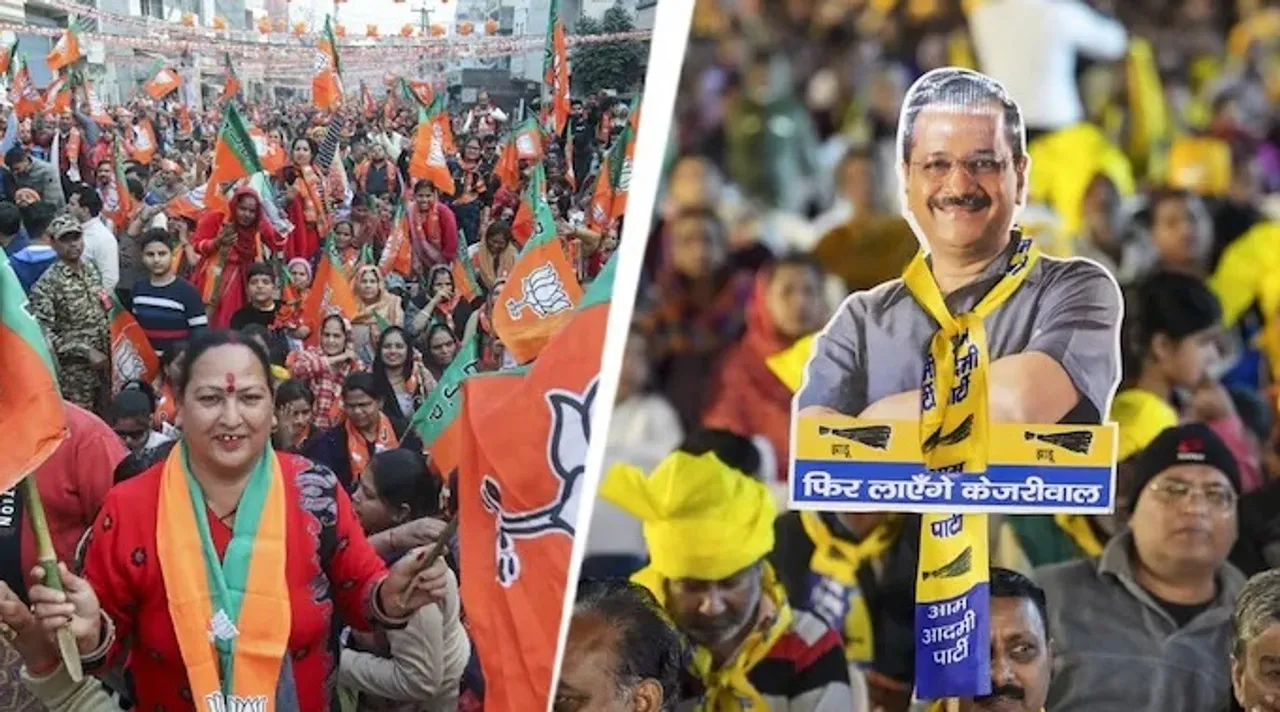  ଦିଲ୍ଲୀରେ ବିଜେପି! ଆସିଲା ଆଉ୨ଟି ବୁଥ୍‌ ବାହୁଡ଼ା ମତ