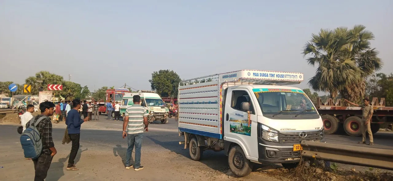 Accident in Soro Photograph: (Sambad ) 