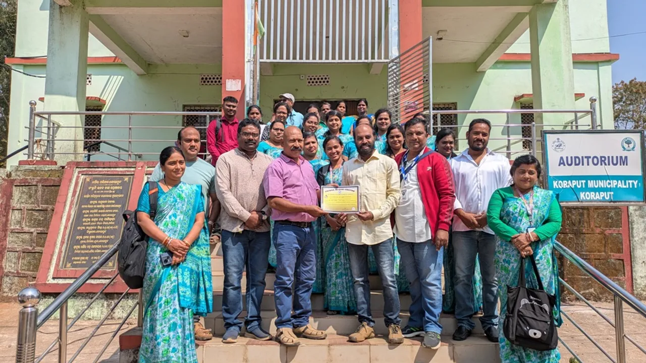  Blood donation camp in Koraput.  Photograph: (Sambad ) 