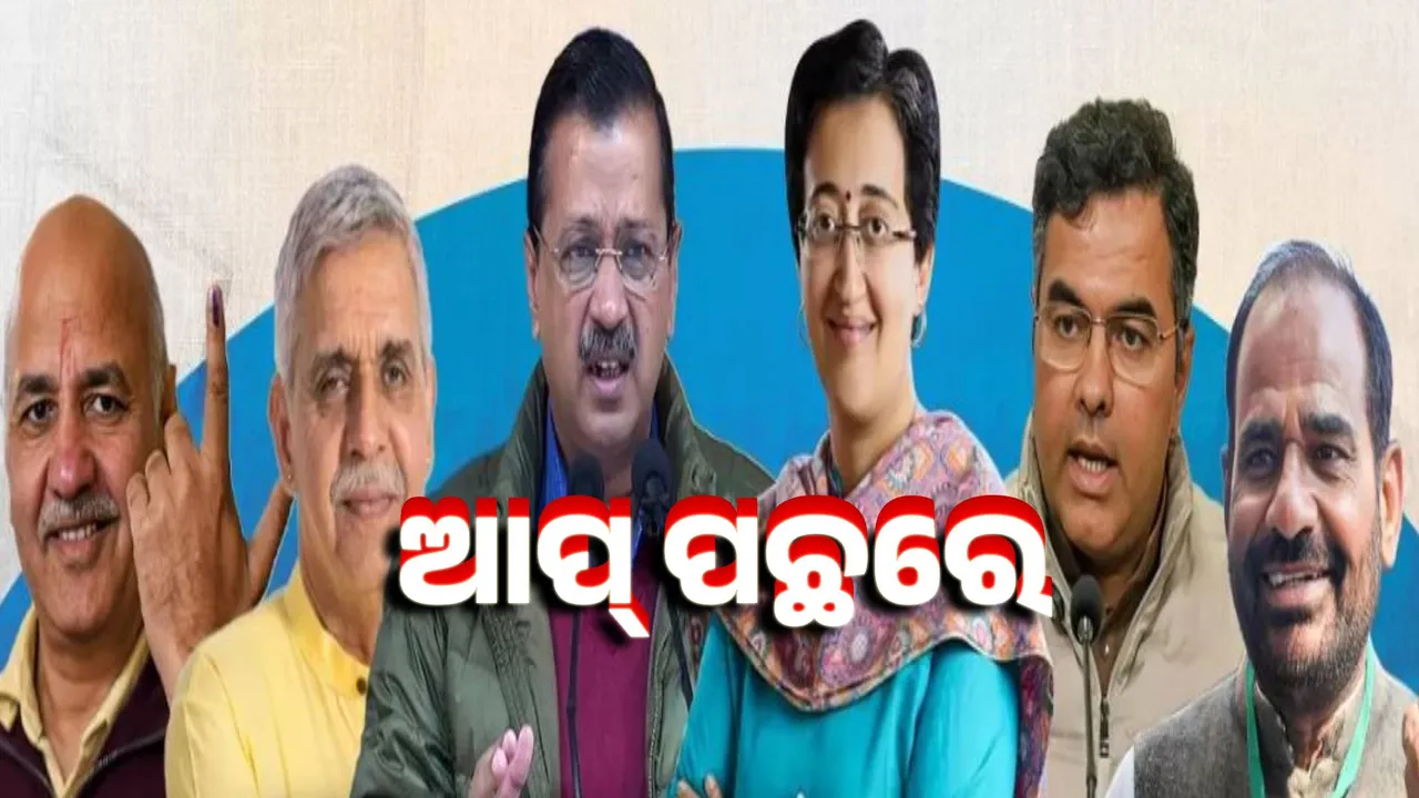  BJP far ahead of majority in trends Photograph: (sambad.in) 