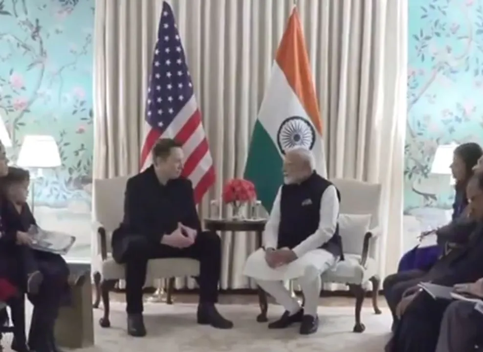  ଟ୍ରମ୍ପଙ୍କୁ ଭେଟିବା ପୂର୍ବରୁ ଏଲନ ମସ୍କଙ୍କୁ ଭେଟିଲେ ମୋଦୀ