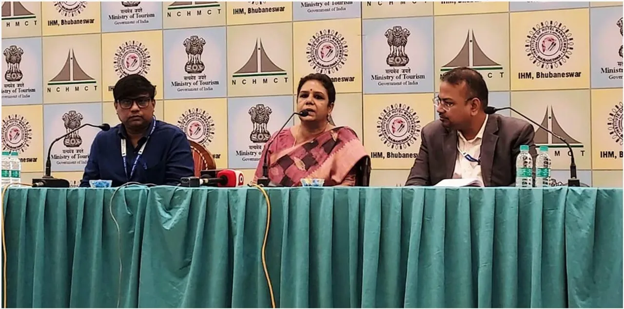  IHM Bhubaneswar press meet Photograph: (Sambad ) 