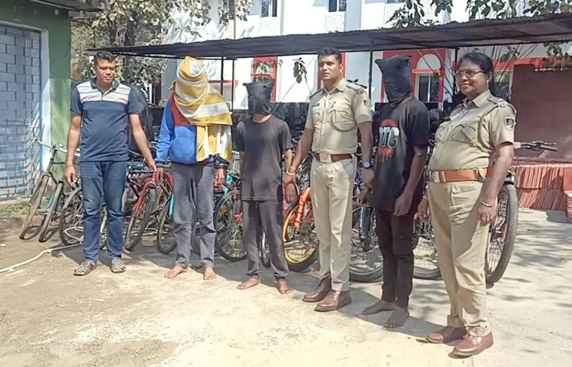  ୩ ପେସାଦାର ଚୋର ଗିରଫ, ୨୬ ସାଇକେଲ୍‌ ଜବତ