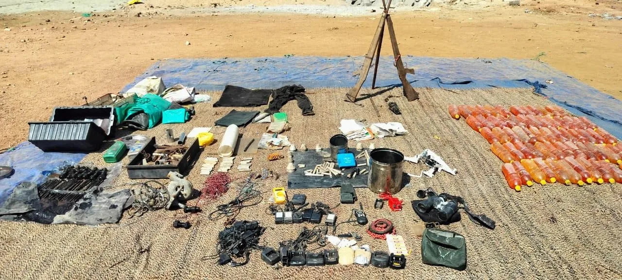  naxals goods Photograph: (Sambad ) 