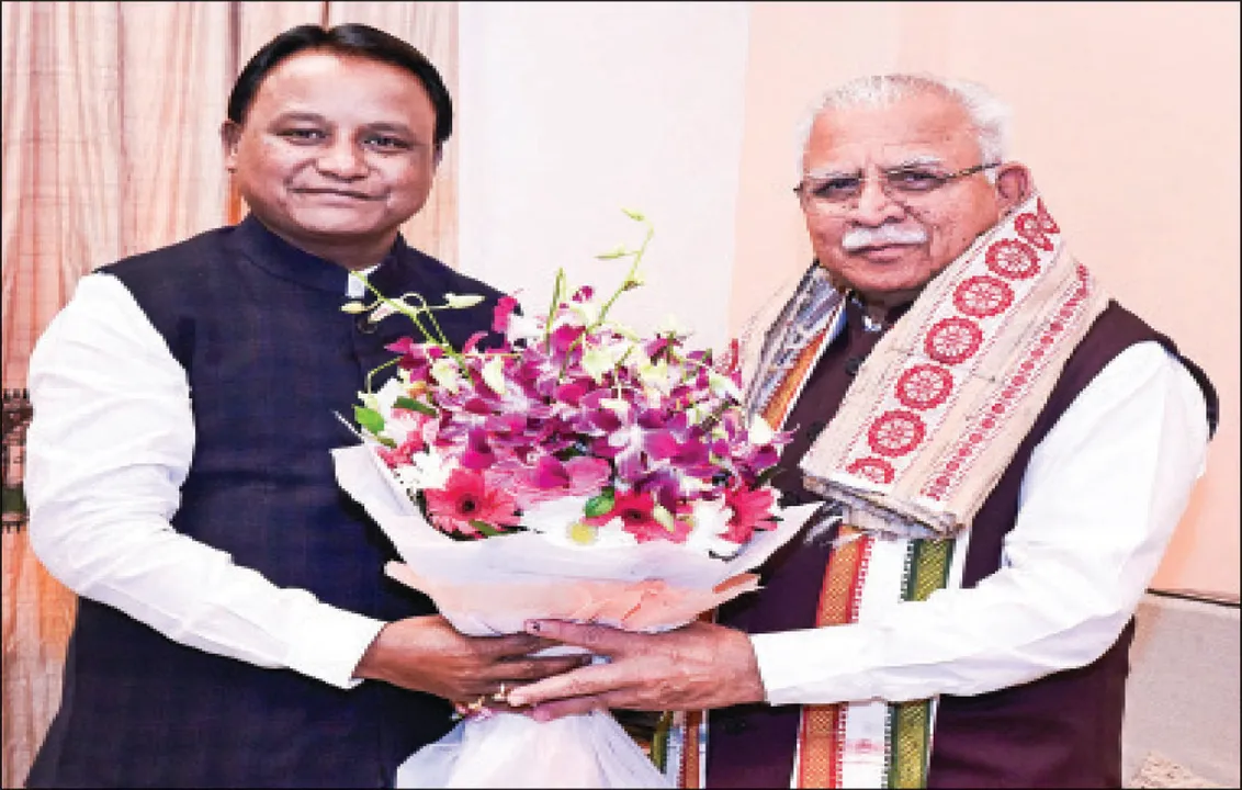 ମୁଖ୍ୟମନ୍ତ୍ରୀଙ୍କୁ ଭେଟିଲେ ମନୋହର ଲାଲ୍‌: ତଲାବିରା ପ୍ରକଳ୍ପରୁ ମିଳିବ ବିଜୁଳି