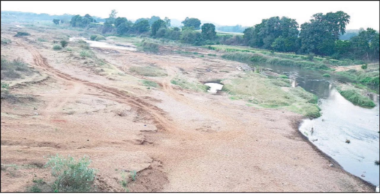  ଲିକେଜ୍‌ ପାଣିରେ ବଞ୍ଚିଛି ଇନ୍ଦ୍ରାବତୀ: ମରୁଭୂମ‌ିରେ ପରିଣତ ହେବ ଚିରସ୍ରୋତା ନଦୀ