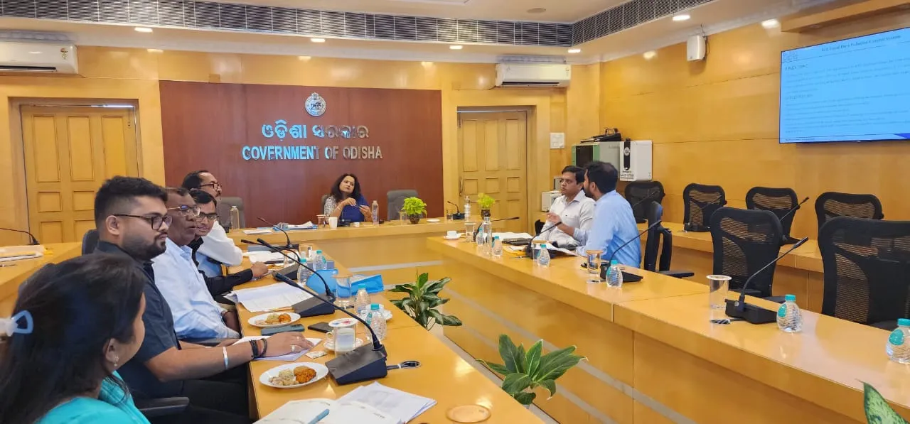  Meeting for Rourkela new bus stand Photograph: (Sambad ) 