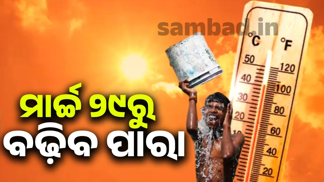  Weather forcast by IMD  Photograph: (sambad.in) 