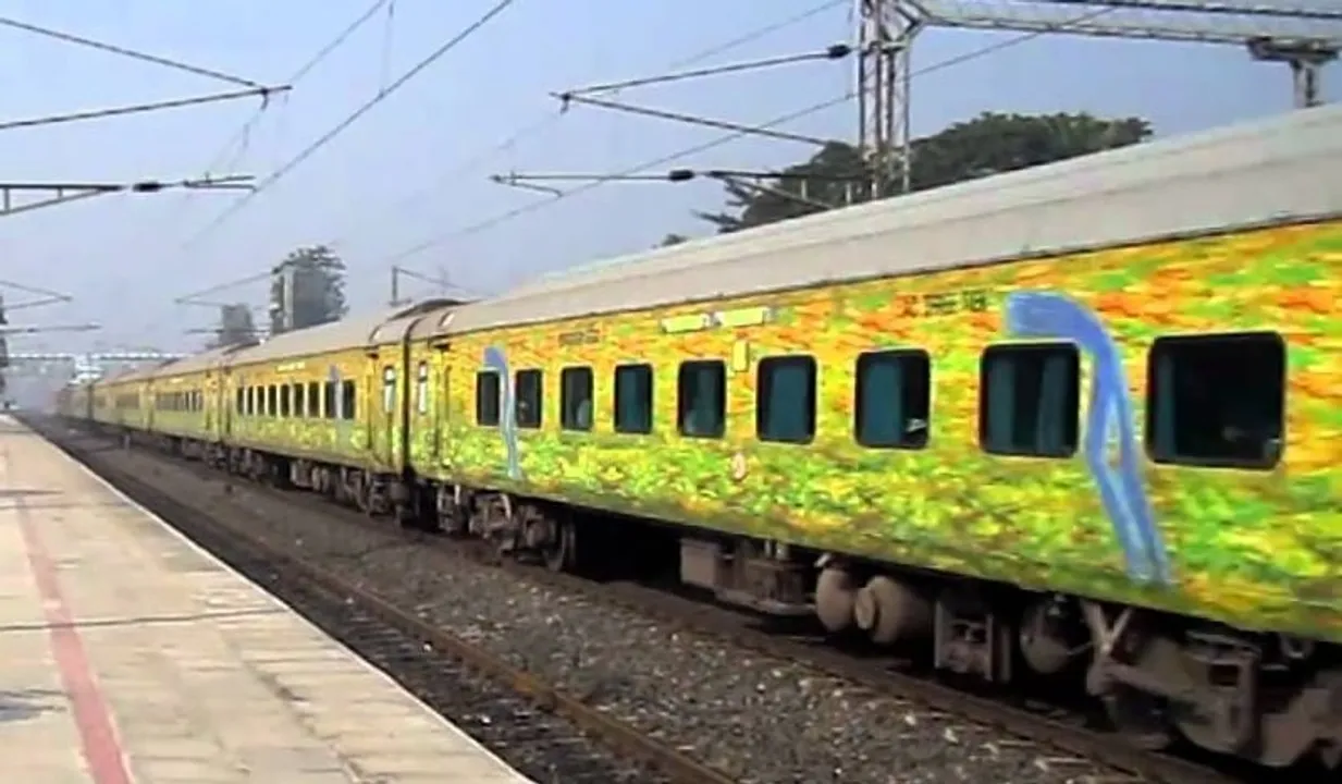  Train in Rourkela Photograph: (Sambad ) 