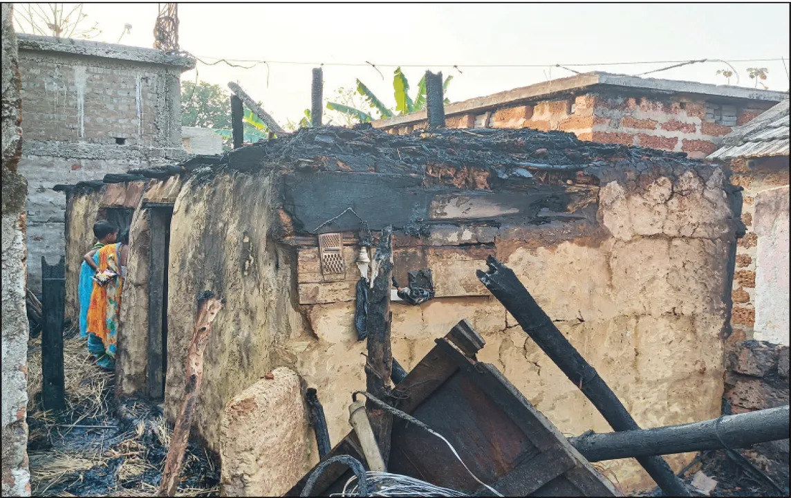  ଅଭାବନୀୟ ଘଟଣା: ଘରେ ନିଆଁ ଲଗାଇଦେଲା ନିଶାସକ୍ତ ବାପା, ଶିଶୁକନ୍ୟା ଜୀବନ୍ତ ଦଗ୍ଧ