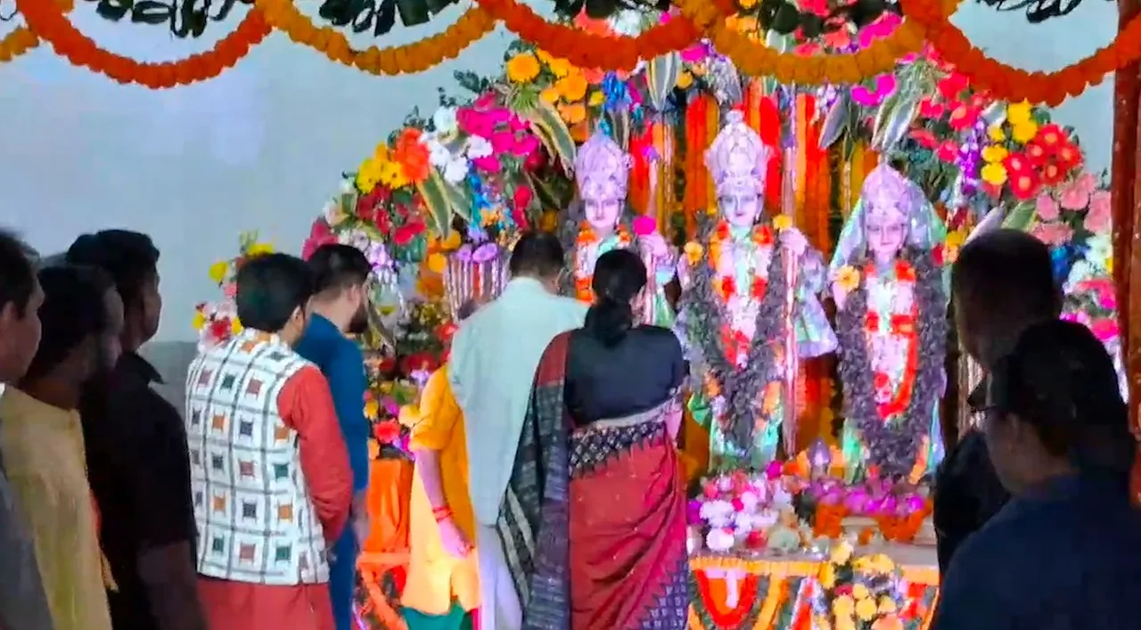  ପ୍ରଭୁ ଶ୍ରୀରାମଙ୍କୁ ଦର୍ଶନ କଲେ ରାଜ୍ୟପାଳ