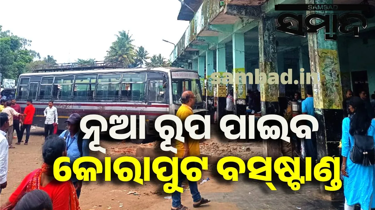  Koraput bus stand Photograph: (sambad.in) 