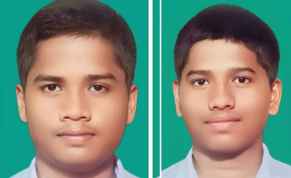  Malkangiri twin brothers.  Photograph: (sambad.in) 