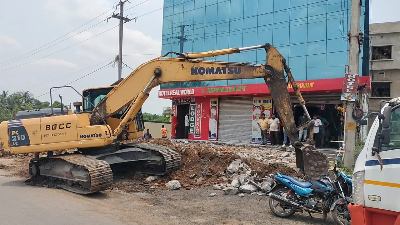  ସୋର ତହସିଲ ପକ୍ଷରୁ ଜବରଦଖଲ ଉଚ୍ଛେଦ