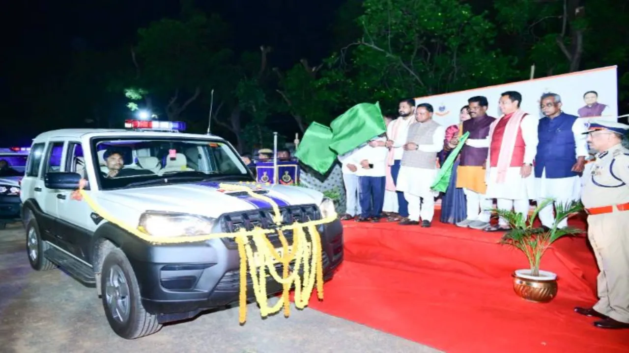  Chief Minister inaugurated the Reserve Police Office building Photograph: (sambad.in) 