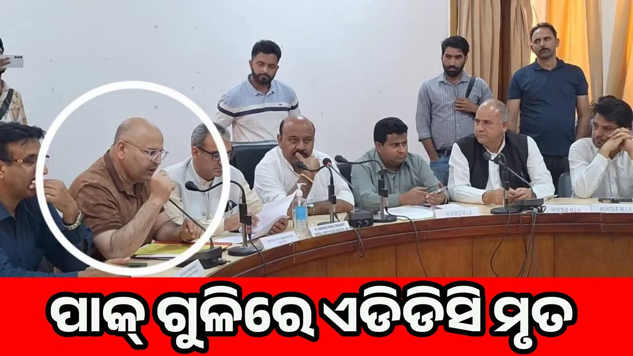  ସୁଧୁରୁନି ପାକିସ୍ତାନ: ଗୁଳିମାଡ଼ରେ ଏଡିଡିସି ରାଜ କୁମାର ଥାପାଙ୍କ ମୃତ୍ୟୁ