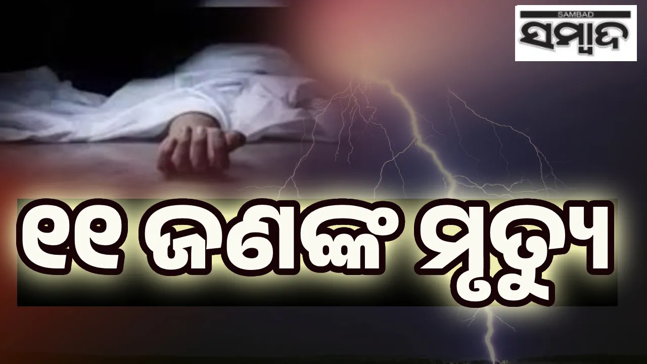  lightning Photograph: (sambad.in) 