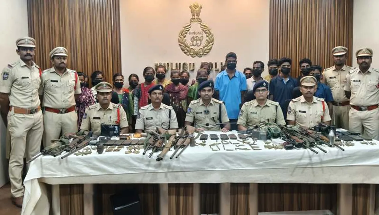  20 naxal arrested Photograph: (sambad.in) 