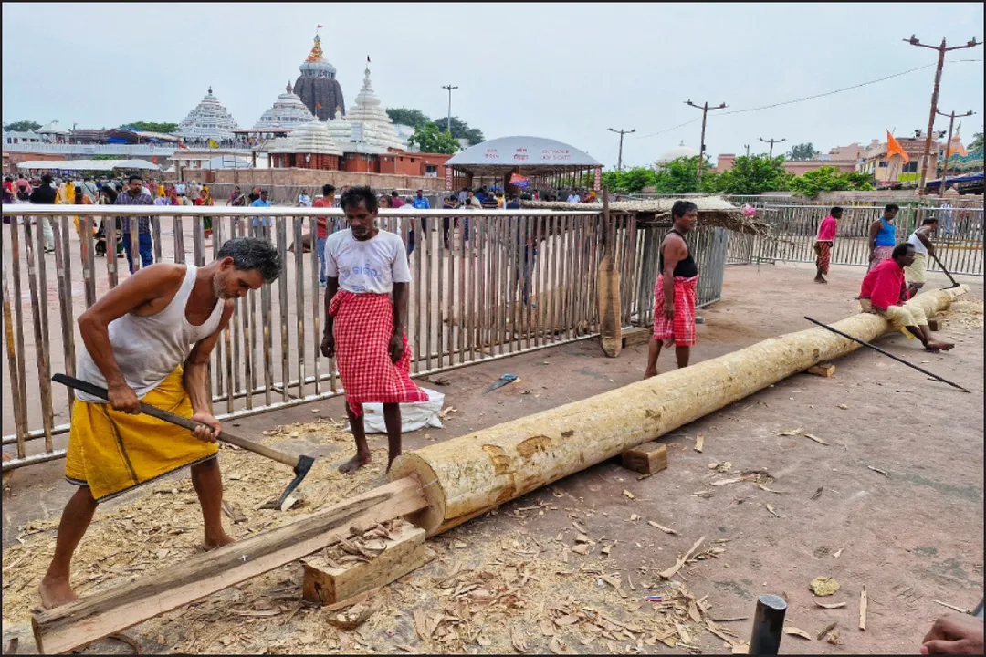  ସାଆନ୍ତେ ଆସିବେ ବୋଲି... ୧୬ ଚକ ନିର୍ମାଣ ଶେଷ