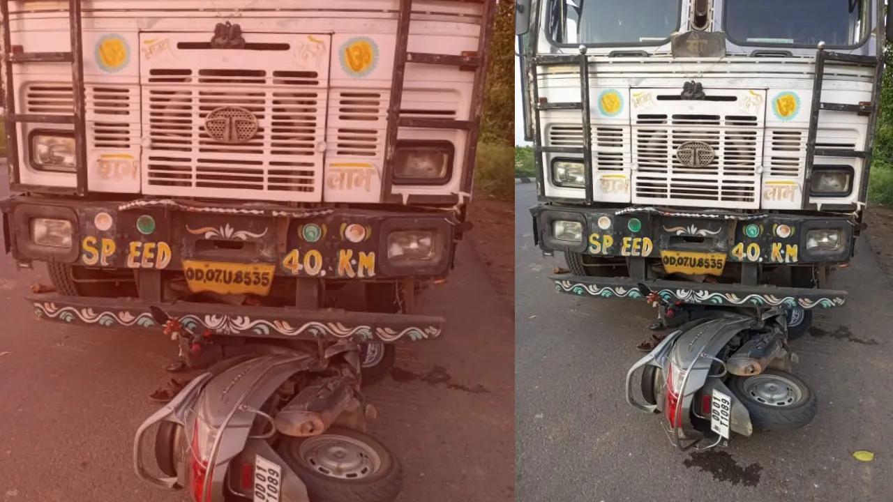  Accident in Soro Photograph: (sambad.in) 