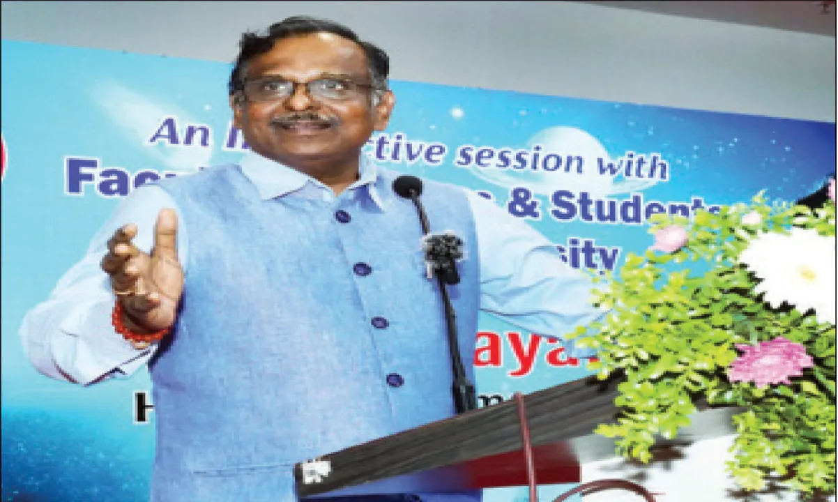  ୨୦୩୫ ସୁଦ୍ଧା ଭାରତର ଅନ୍ତରୀକ୍ଷ କେନ୍ଦ୍ର: ଇସ୍ରୋ ଅଧ୍ୟକ୍ଷ