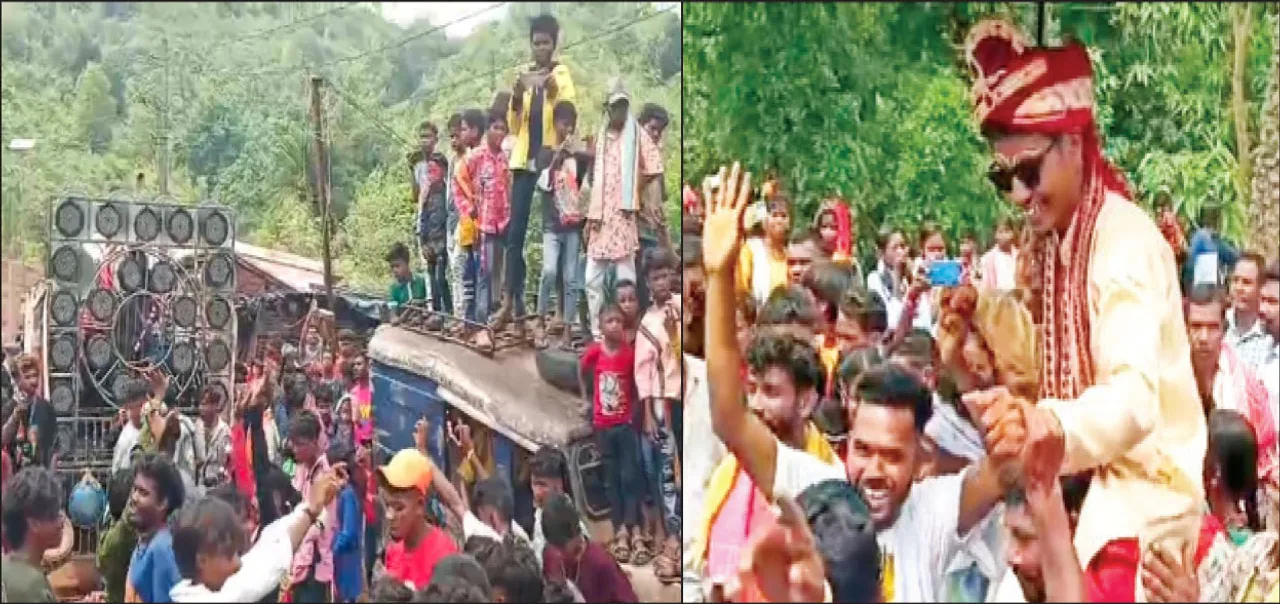  ଡଙ୍ଗରିଆଙ୍କ ବିବାହରେ ଆଧୁନିକତାର ଛାପ: ଛପାହେଲା ନିମନ୍ତ୍ରଣପତ୍ର, ବରଯାତ୍ରୀରେ ବାଜିଲା ଡିଜେ