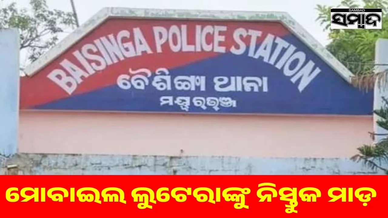  Mobile phone stolen from weekly market: Locals beat up looter Photograph: (sambad.in ) 