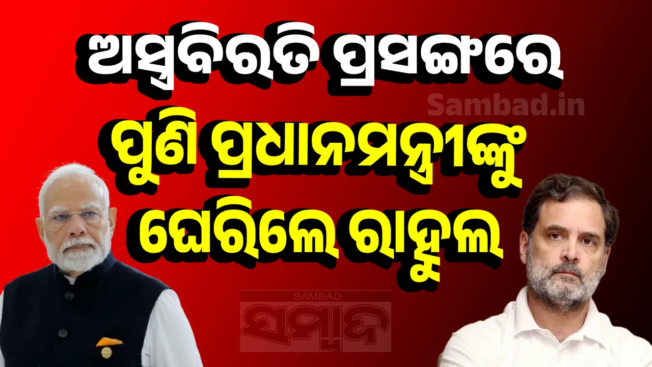  RahulGandhi Photograph: (sambad.in ) 