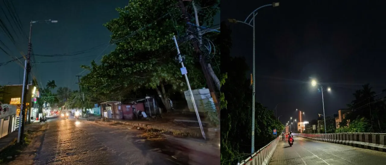  ସ୍ମାର୍ଟସିଟିର ବିକଳ ଚିତ୍ର: ରାତିରେ ଡର ମାଡ଼ୁଛି: ଜଳୁନି ଷ୍ଟ୍ରିଟ୍‌ଲାଇଟ୍‌, ଅଧିକାଂଶ ଧପ୍‌ଧପ୍‌ ହେଉଛି