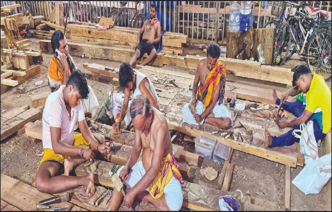 ପ୍ରଥମ ଭୂଇଁ ଫ୍ରେମ୍‌ ପ୍ରସ୍ତୁତି ଶେଷ