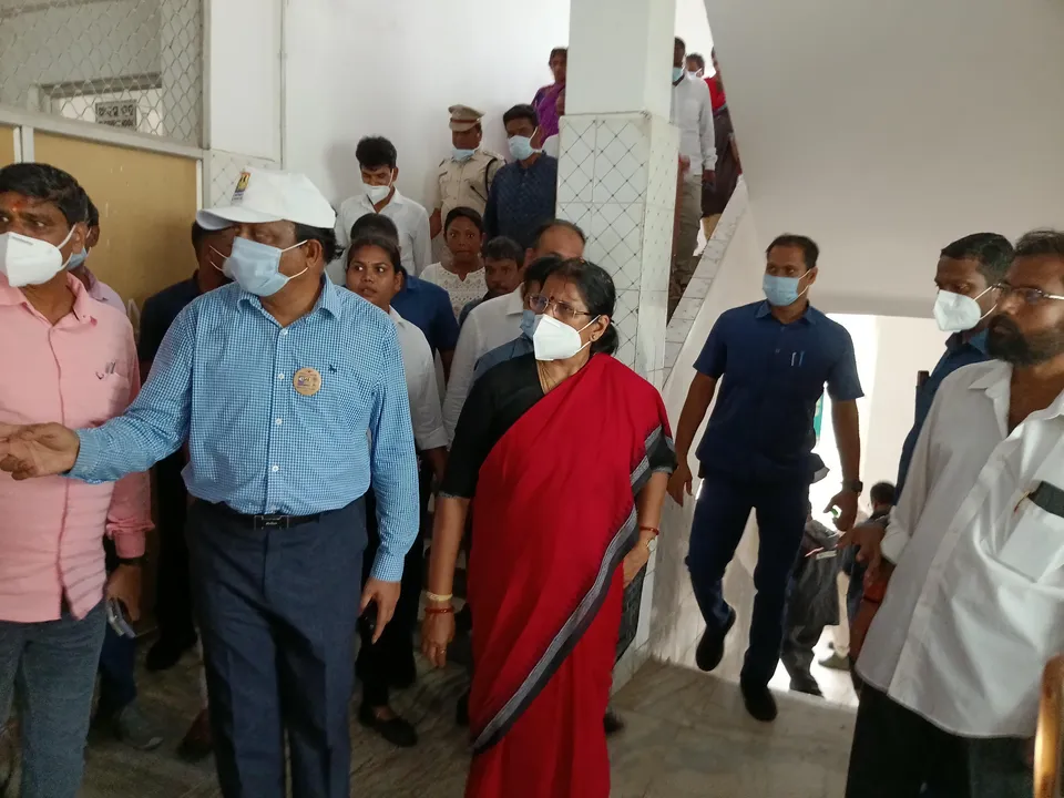  Deputy CM Prabhati Parida  Photograph: (sambad.in) 