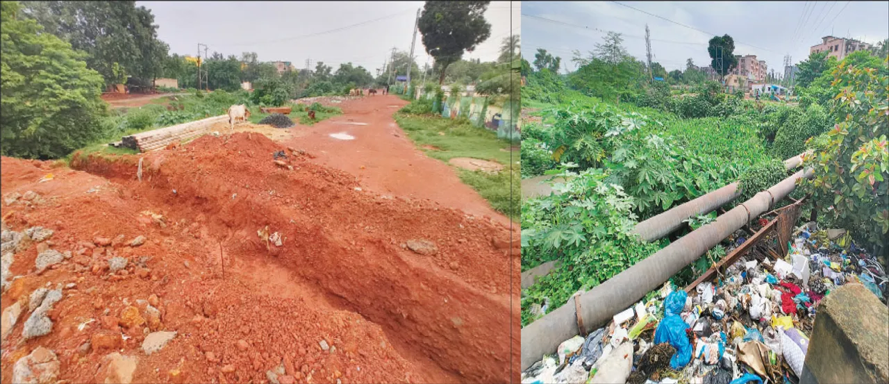  ଅଧାରେ ଅଟକିଛି ଦୟାୱେଷ୍ଟ କେନାଲ ରାସ୍ତା: ବସ୍ତିବାସିନ୍ଦାଙ୍କୁ ଥଇଥାନ କରାଯାଉନି, ବଡ଼ ପ୍ରକଳ୍ପ ପାଇଁ ସଂଯୋଗ ହୋଇପାରୁନି ୬୫୦ ମିଟର ରାସ୍ତା