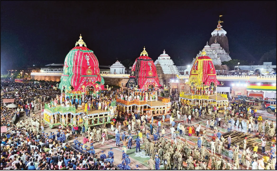  ଅପେକ୍ଷାରେ ରଥ-ପଥ-ଭକ୍ତ: ସାଆନ୍ତେ ଯିବେ ଜନ୍ମବେଦି, ସିଂହଦ୍ବାର ଚକଡ଼ାରେ ତିନି ରଥ