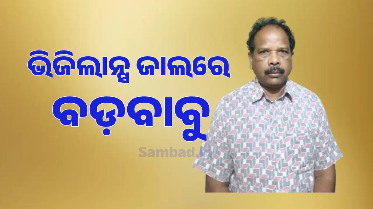  ଭିଜିଲାନ୍ସ ଜାଲରେ ବଡ଼ବାବୁ