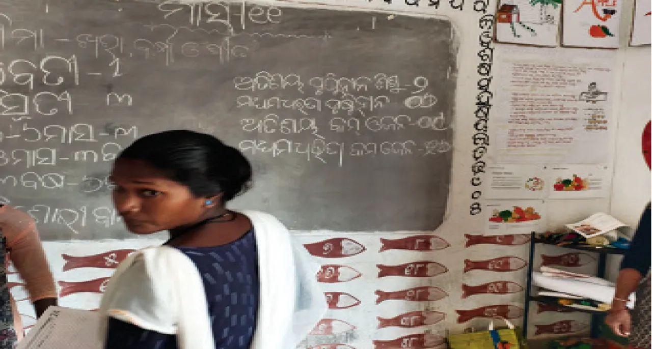  ୯ ବର୍ଷ ପରେ ନଗଡ଼ା: ଅଙ୍ଗନବାଡ଼ି କାନ୍ଥ କହୁଛି ଅପପୁଷ୍ଟିର କଥା