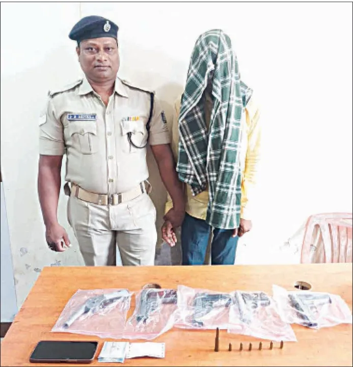  ଏସ୍‌ଟିଏଫ୍ ପଞ୍ଝାରେ ମୁଙ୍ଗେର ମାଫିଆ