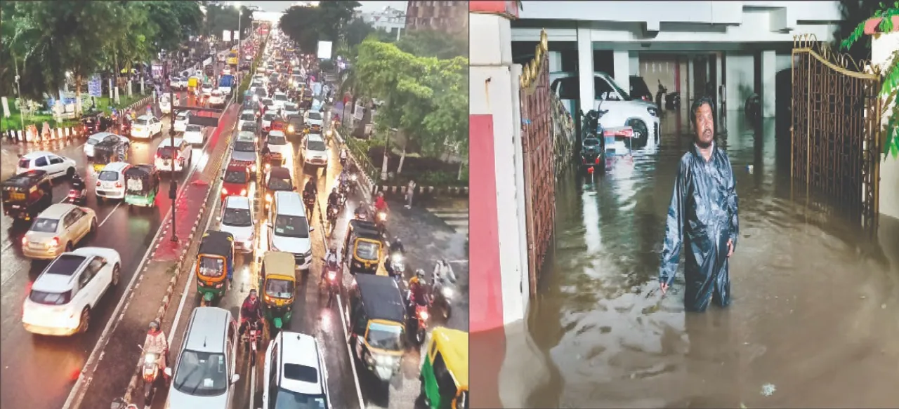  ୩ ଘଣ୍ଟାରେ ବର୍ଷିଲା ୩୪ ମିମି: ଘରେ ପଶିଲା ଡ୍ରେନ୍‌ ପାଣି, ରାସ୍ତା ଜାମ୍‌, ବିଭିନ୍ନ ସ୍ଥାନ ଜଳମଗ୍ନ