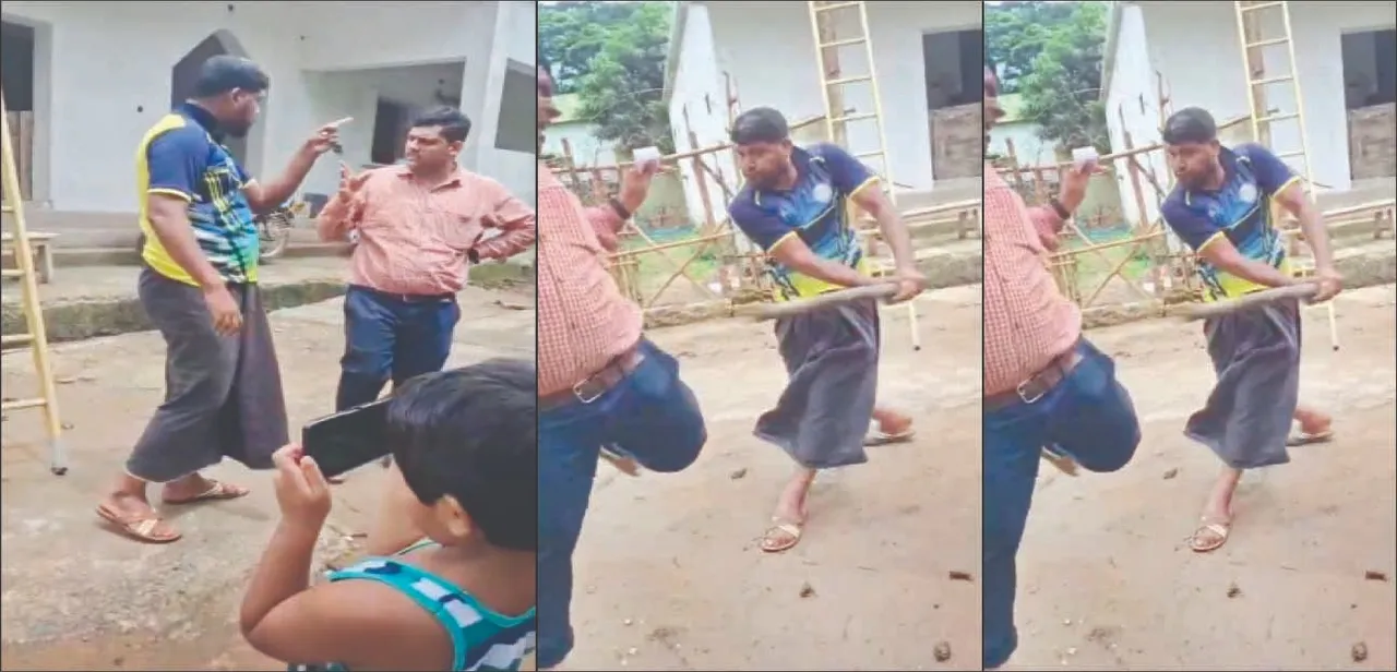  ବିଦ୍ୟୁତ୍‌ କର୍ମଚାରୀଙ୍କୁ ନିର୍ଘାତ ମାଡ଼