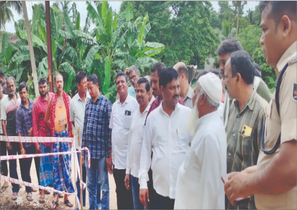  ପାଚେରି ଭୁଶୁଡ଼ି  ଶ୍ରମିକ ମୃତ ଘଟଣା: ଘଟଣାସ୍ଥଳ ପରିଦର୍ଶନ କଲେ ବିଧାୟକ