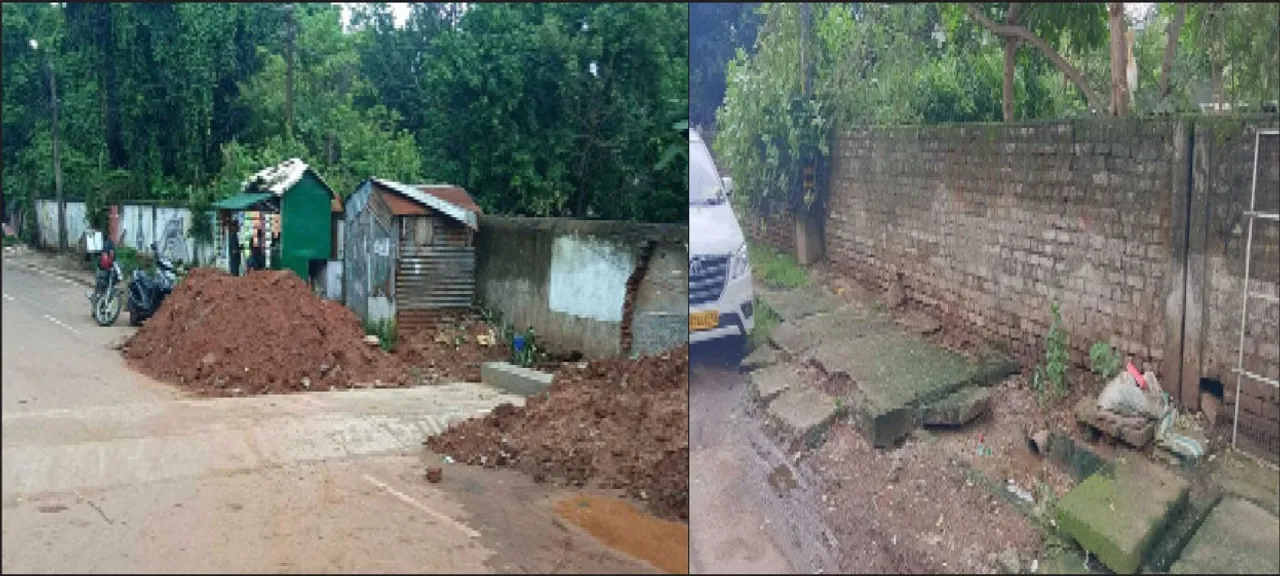  ୪ନମ୍ବର ବଜାରକୁ ନାକ ଟେକୁଛନ୍ତି: ‌ଡ୍ରେନ୍‌ରେ ଗଦା ହୋଇଛି ଜୈବିକ ବର୍ଜ୍ୟ