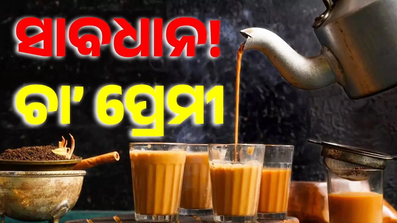  ଆପଣ ଚା’ ପିଇବାକୁ ଭଲପାଆନ୍ତି କି? ତା’ପୂର୍ବରୁ ଜାଣନ୍ତୁ ଏହି କଥା