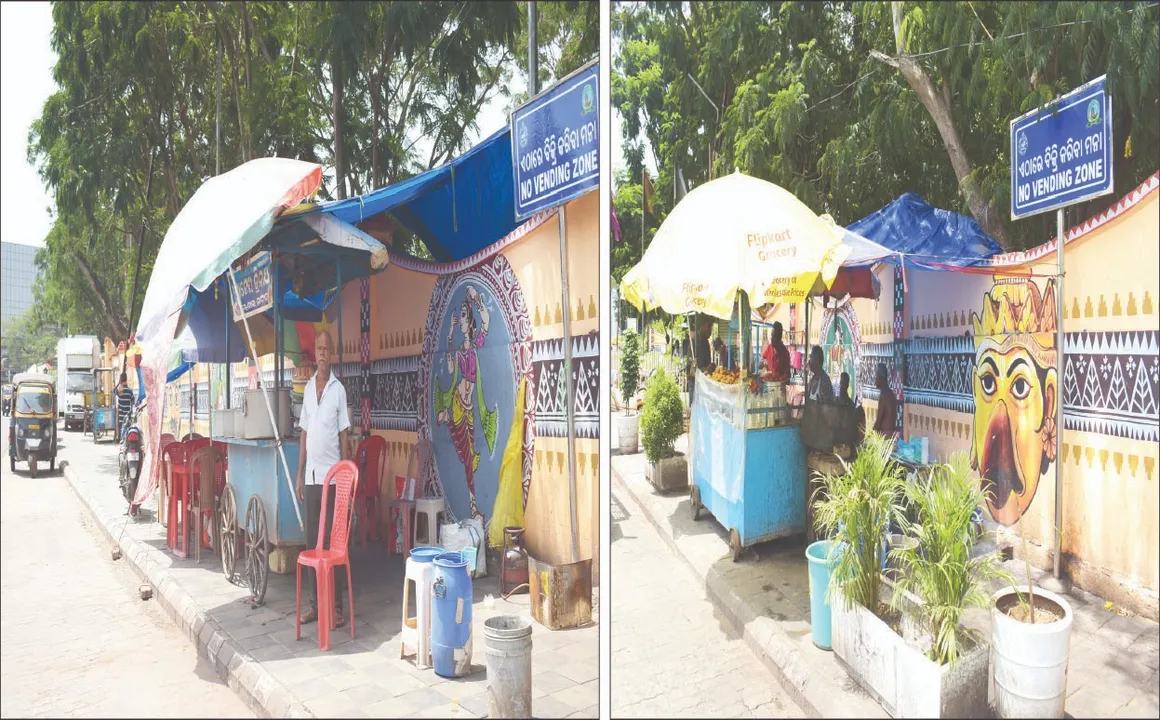  ନୋ ଭେଣ୍ଡିଂ ଜୋନ୍‌ରେ ବେପାର: ରାସ୍ତାଘାଟ, ପାଥ୍‌ୱେ ମାଡ଼ି ବସିଲେଣି
