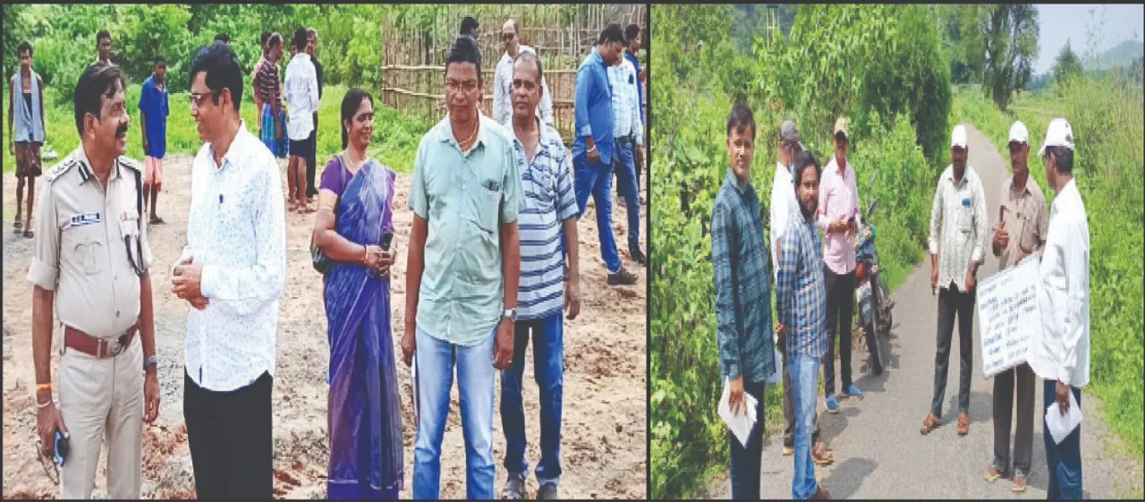  ପୁଣି ପଶିଲେ ଆନ୍ଧ୍ର ଅଧିକାରୀ: ଜମି ମାପଚୁପରୁ ଉତ୍ତେଜନା