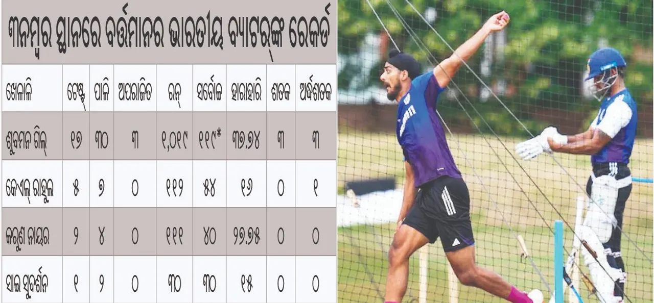  ଭାରତର ‘୩ ନମ୍ବର’ ସଙ୍କଟ: ନାୟରଙ୍କ ବିଫଳତା ପରେ ସୁଦର୍ଶନଙ୍କୁ ସୁଯୋଗ ଦାବି