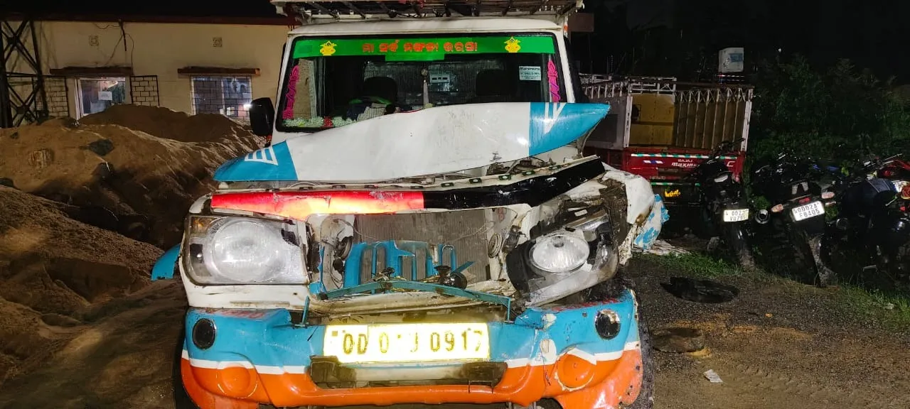  ବିସ୍ପୋରକ ଭର୍ତି ପିକଅପ୍ ଦୁର୍ଘଟଣାଗ୍ରସ୍ତ: ଚାଳକ ଫେରାର