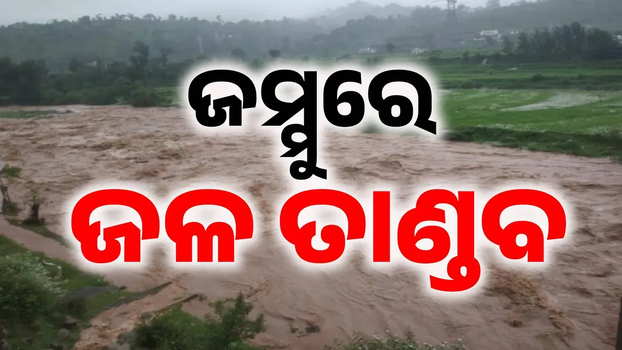  ଜମ୍ମୁକାଶ୍ମୀରରେ ବର୍ଷା ଆଣିଲା ବିପଦ: ୨ଟି ନଦୀ ଫୁଲିବାରୁ ବନ୍ୟା ପରିସ୍ଥିତି, ରଜୌରୀରେ ସବୁ ସ୍କୁଲ ଛୁଟି