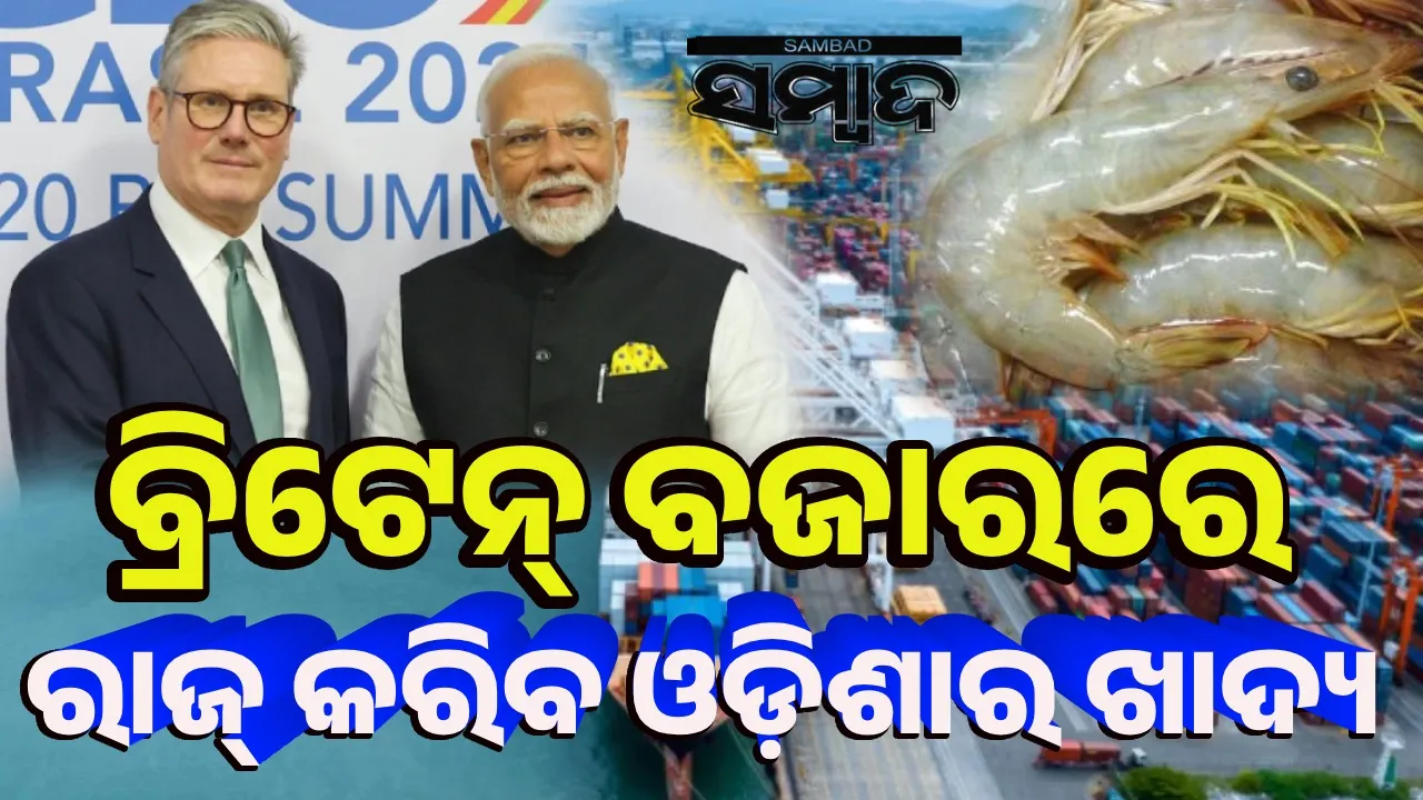  ଭାରତ-ବ୍ରିଟେନ୍ ମୁକ୍ତ ବାଣିଜ୍ୟ ରାଜିନାମା: ଓଡ଼ିଶାକୁ ହେବ ଲାଭ, ବଢ଼ିବ ରୋଜଗାର