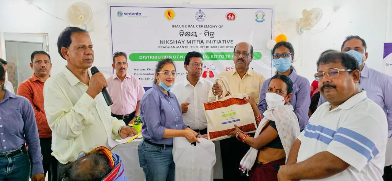  ନିକ୍ଷୟ ମିତ୍ର କାର୍ଯ୍ୟକ୍ରମ ଅଧୀନରେ ଯକ୍ଷ୍ମା ରୋଗୀଙ୍କୁ ପୁଷ୍ଟିକର ସହାୟତା ପ୍ରଦାନ