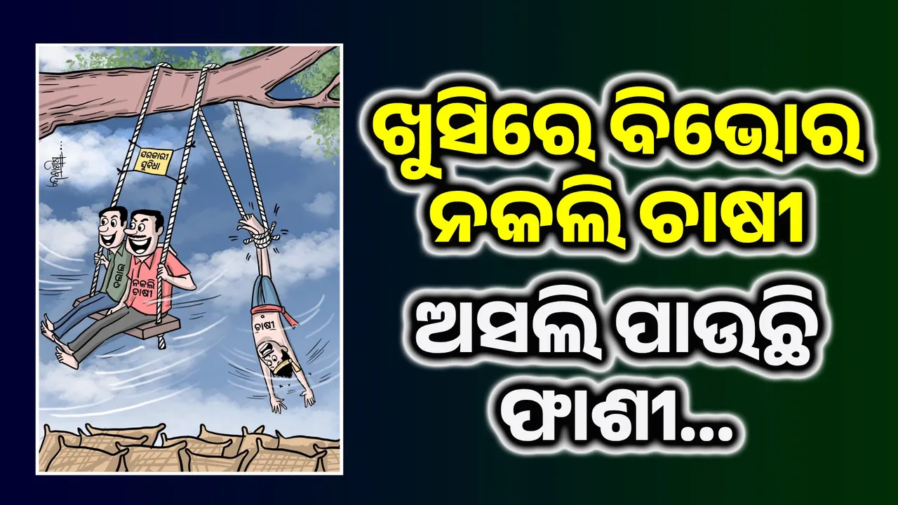  ନାମକୁ ମାତ୍ର ସରକାରୀ ସୁବିଧା ! ଅସଲି ଯାଉଛି ଫସର ଫାଟି, ନକଲି ବସୁଛି ବେଶର ବାଟି...